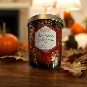 Bellevue 12oz Heirloom Apple Grove 2 Wick Candle NWT